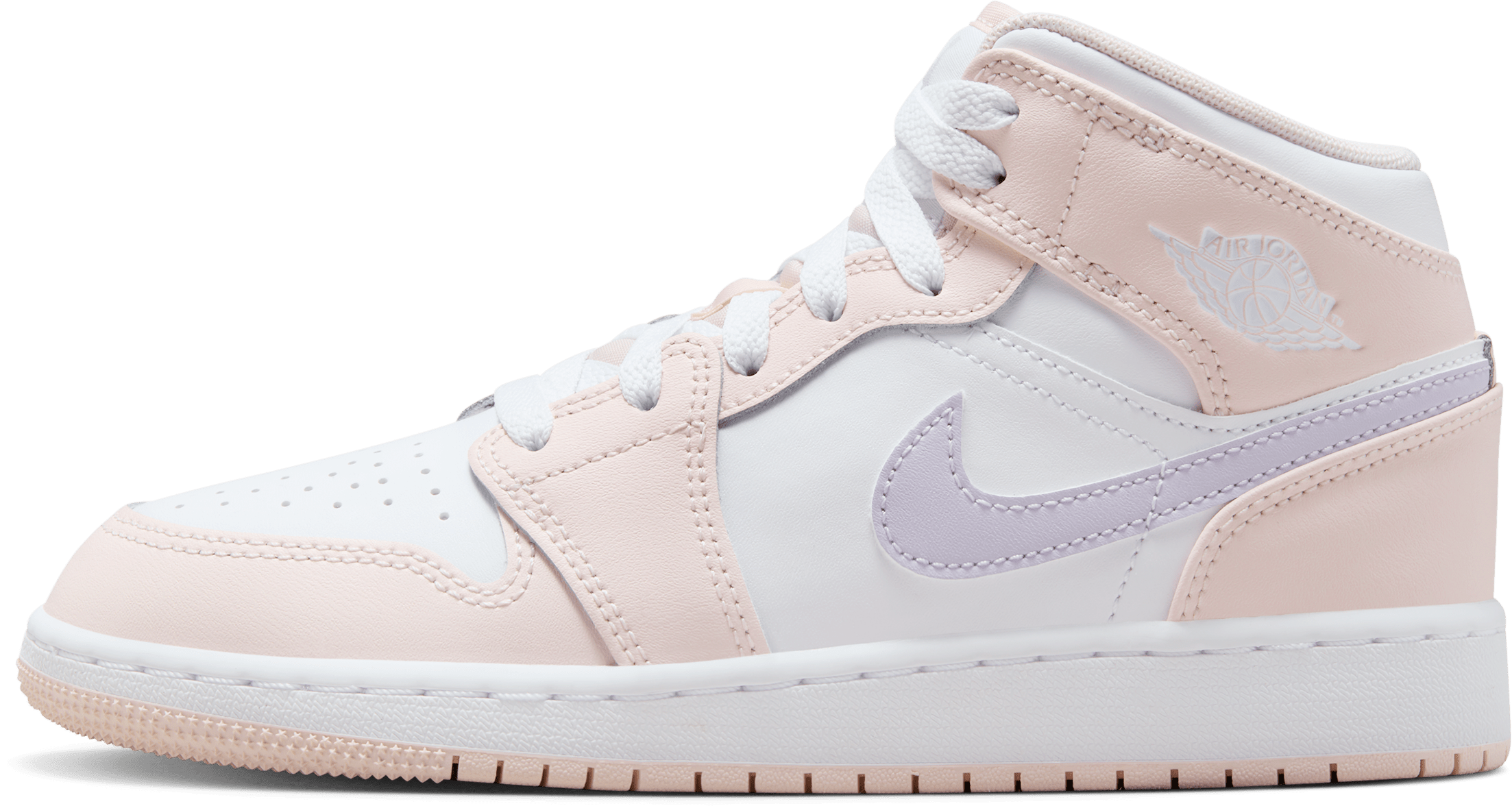 Nike Air Jordan 1 Mid ラベンダー/ホワイト Air Jordan 1 Mid GS 