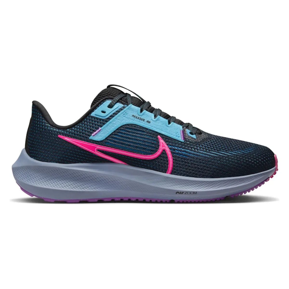 Nike Pegasus 40 SE Black Baltic Blue Hyper Pink (Women's)