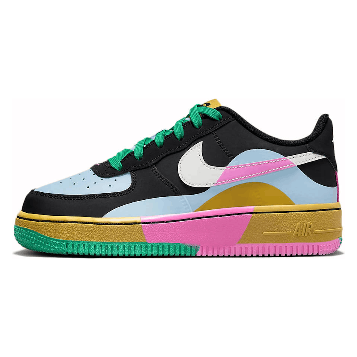 Nike Air Force 1 GS "Multi-Color Layers"