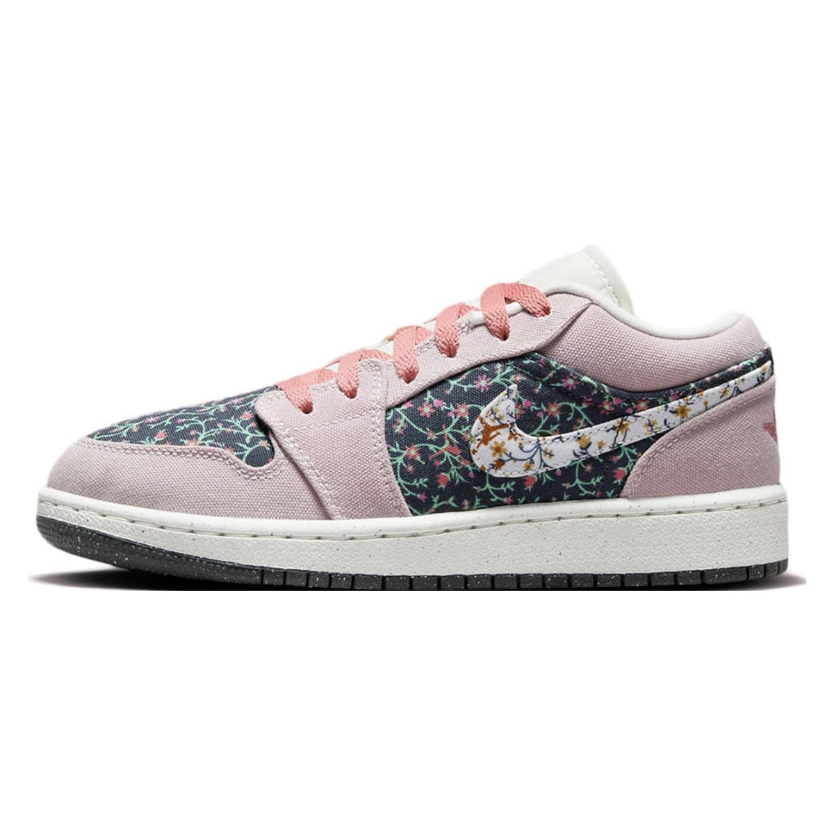 Air Jordan 1 Low GS "Canvas Floral"