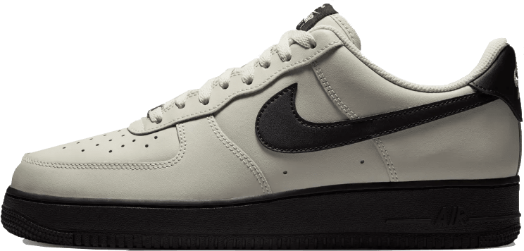 Nike Air Force 1 '07 "Light Bone Black"