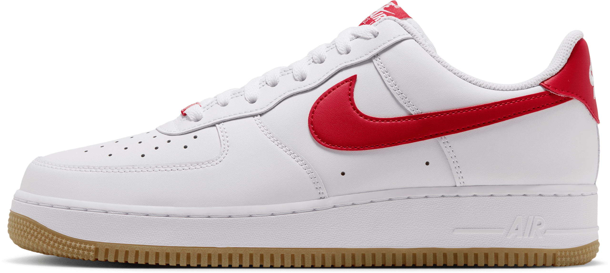 Nike Air Force 1 '07 "White Challenge Red"