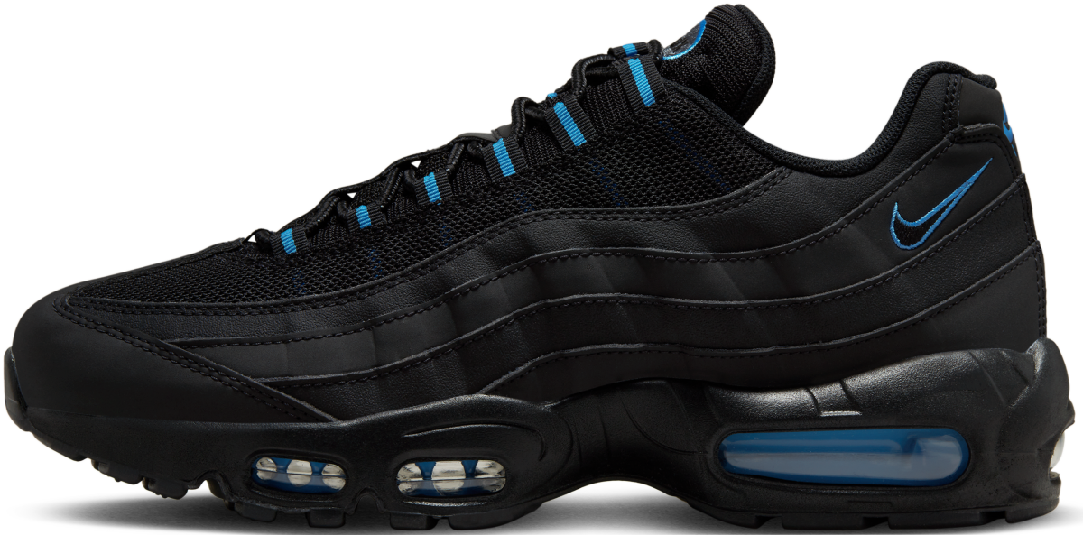 Nike Air Max 95 Black University Blue FJ4217 002 Sneaker Squad