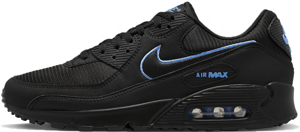 Nike air max 90 zwart heren best sale