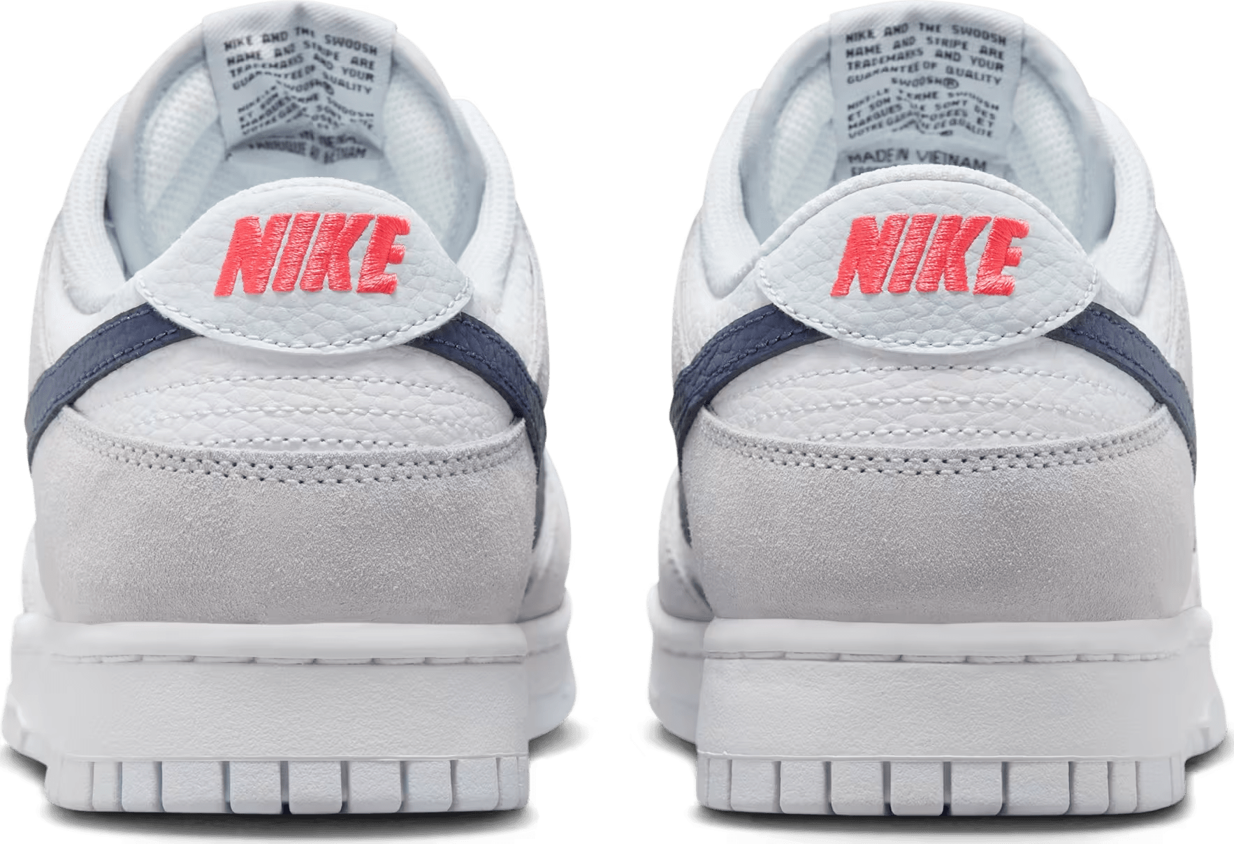 Nike Dunk Low Mini Swoosh "Grey Navy"