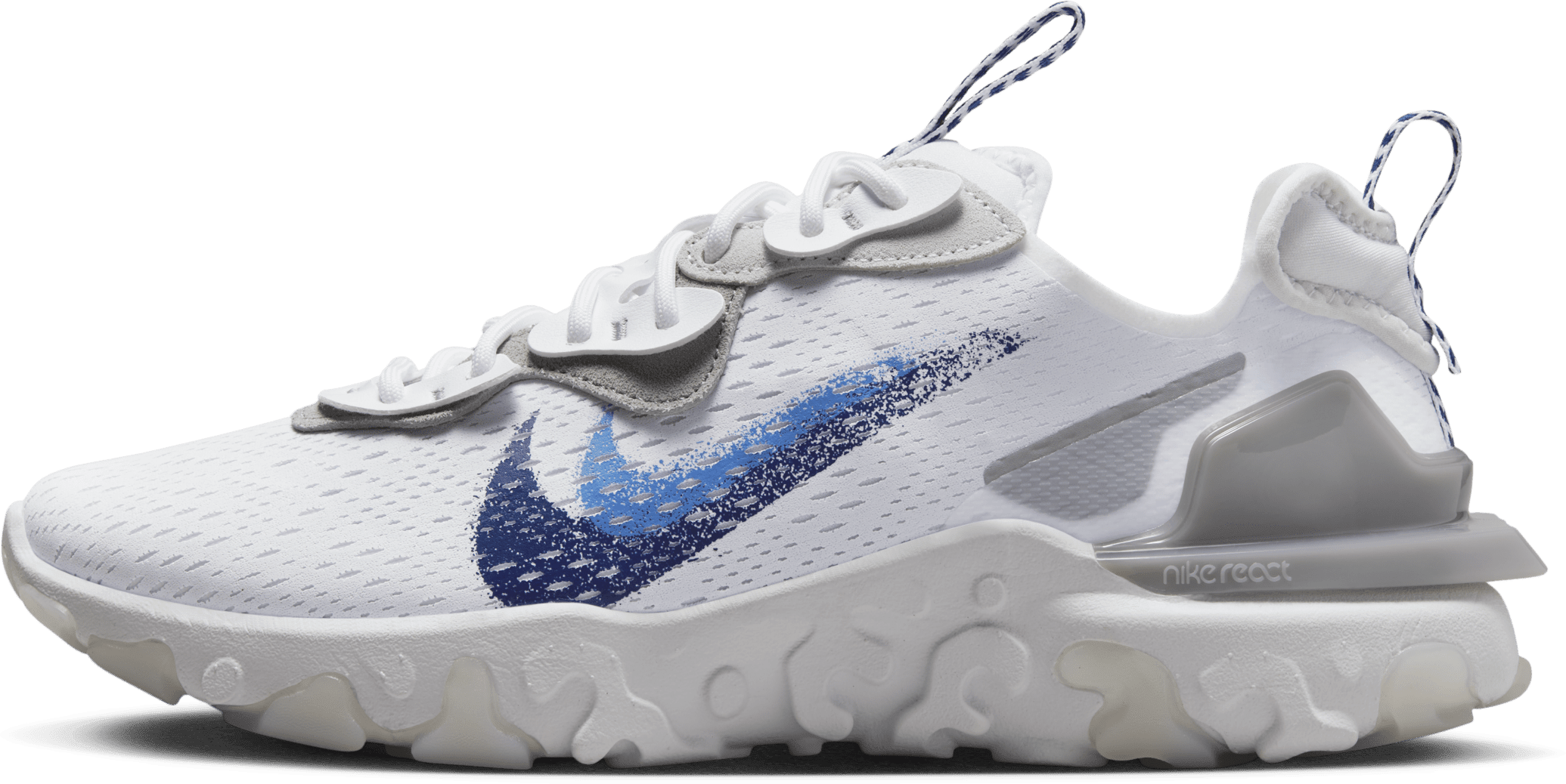 Nike React Vision "White Deep Royal Blue"