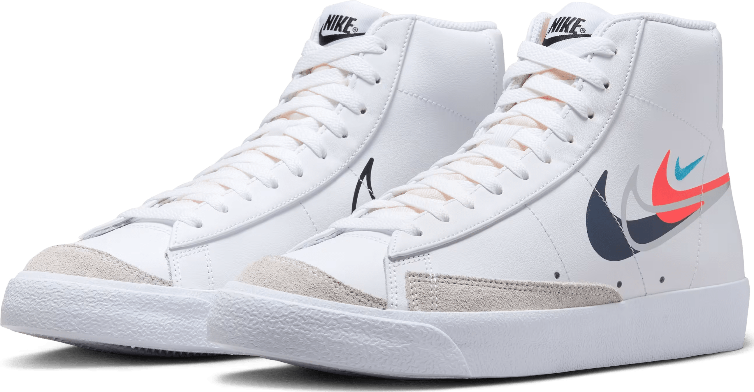 Nike Blazer Mid '77 "Multi Swoosh White"