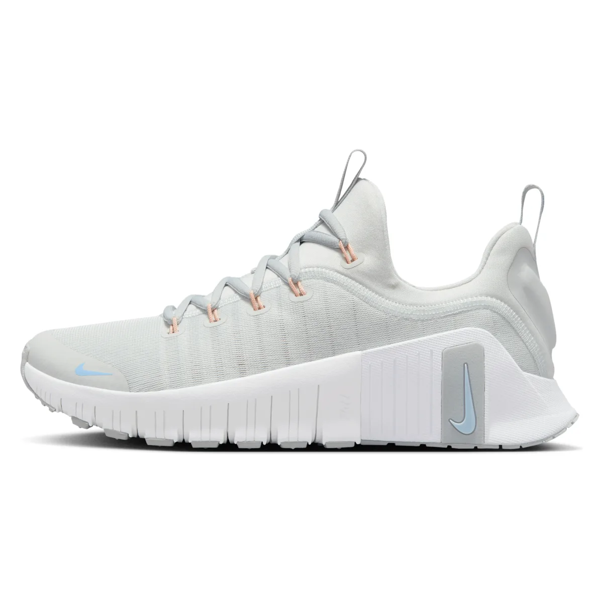 Nike Free Metcon 6 Photon Dust Light Smoke Grey Summit White Metallic Silver (Women's)