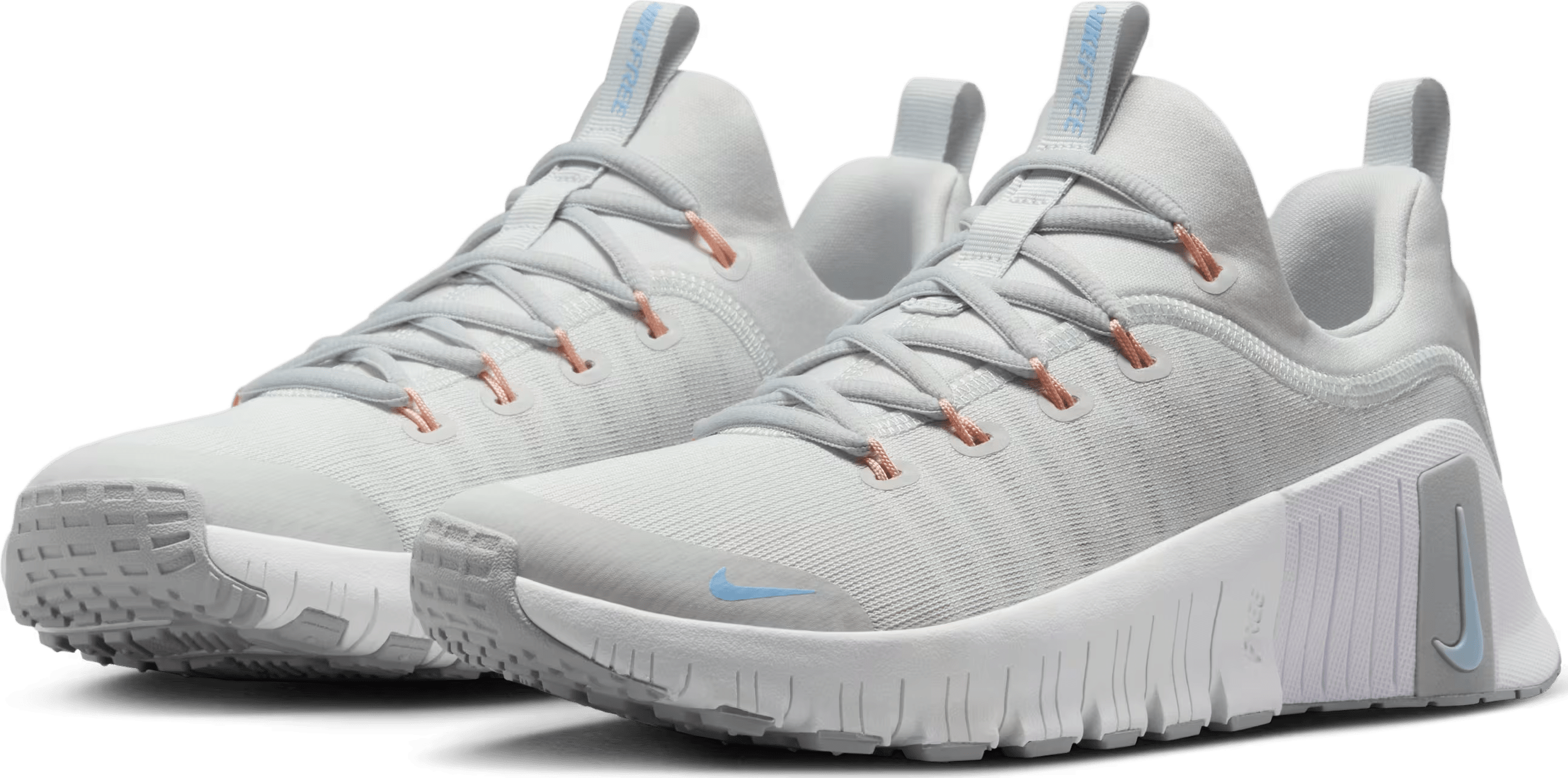 Nike Free Metcon 6 Photon Dust Light Smoke Grey Summit White Metallic Silver (Women's)