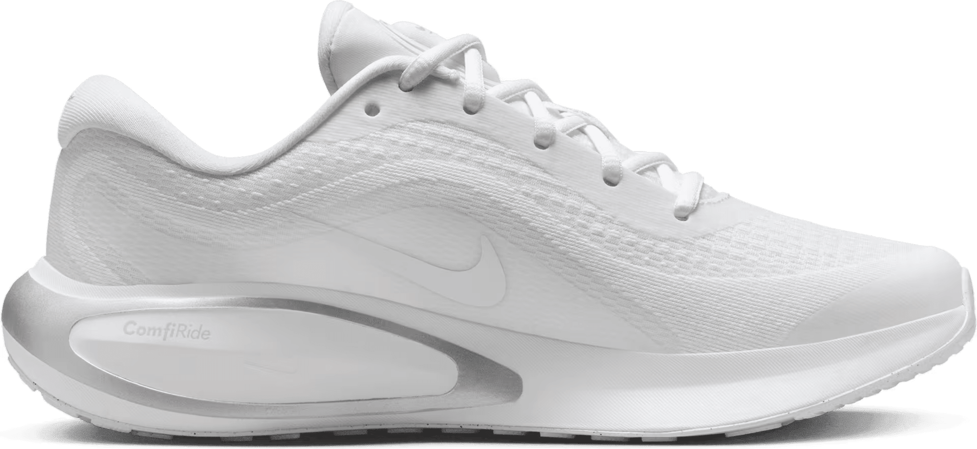 Nike Journey Run White Pure Platinum Metallic Silver (Women's)