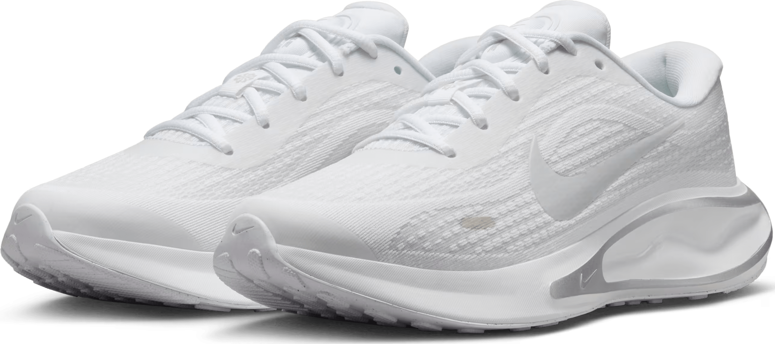 Nike Journey Run White Pure Platinum Metallic Silver (Women's)