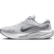 Nike Journey Run White Black Ashen Slate Metallic Silver