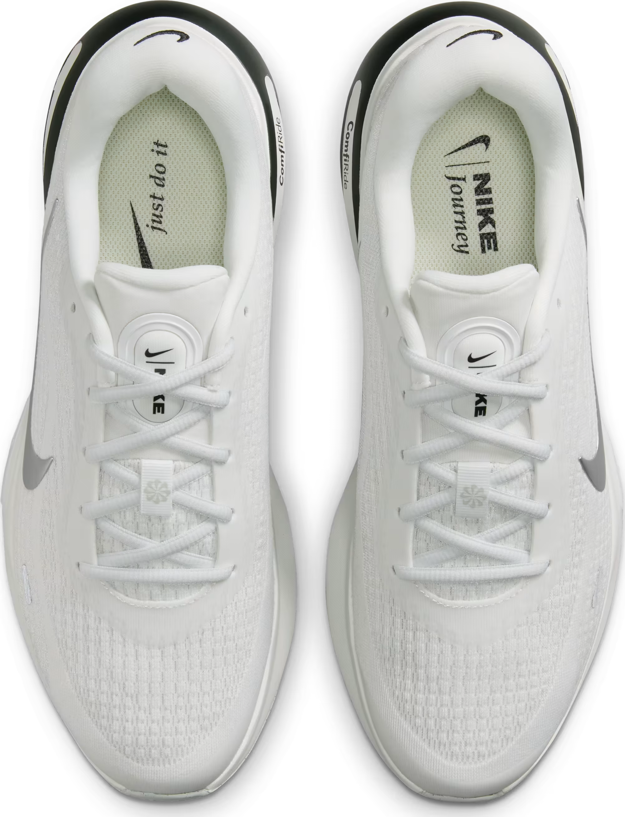 Nike Journey Run Summit White Black Silver