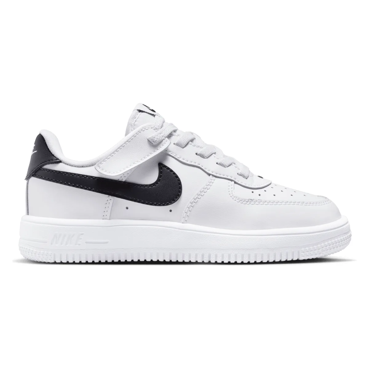 Nike Force 1 Low EasyOn White Black (PS)