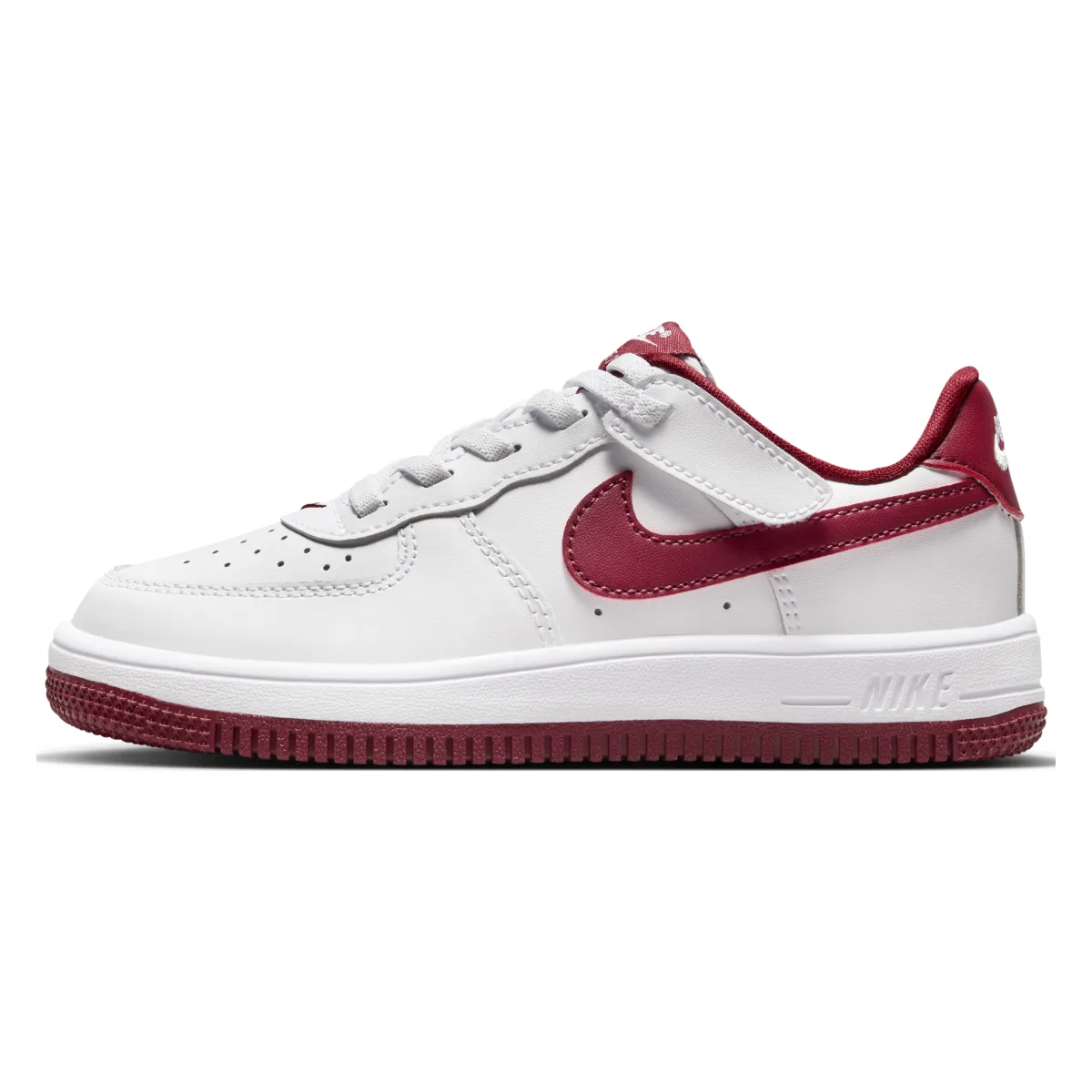 Nike Force 1 Low EasyOn PS "White Team Red"