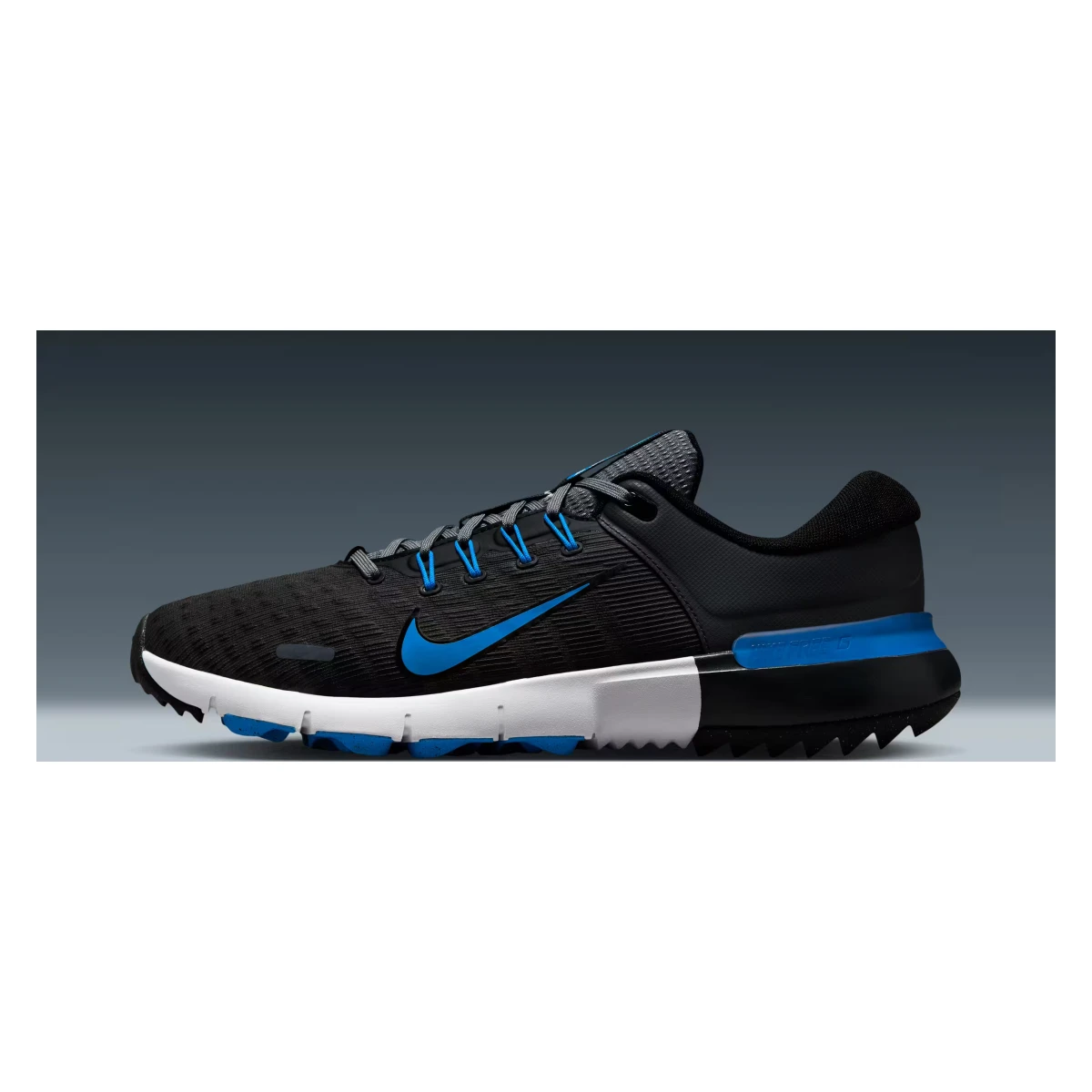 Nike Free Golf Next Nature Anthracite Grey Blue Hero