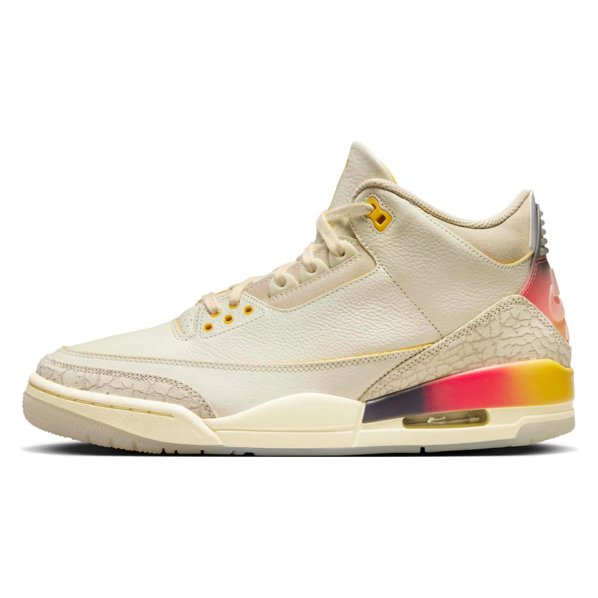 Nike Air Jordan discount 3 Dames Geel