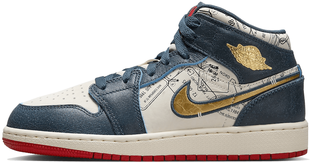 Air Jordan 1 Mid SE GS "Take Flight"