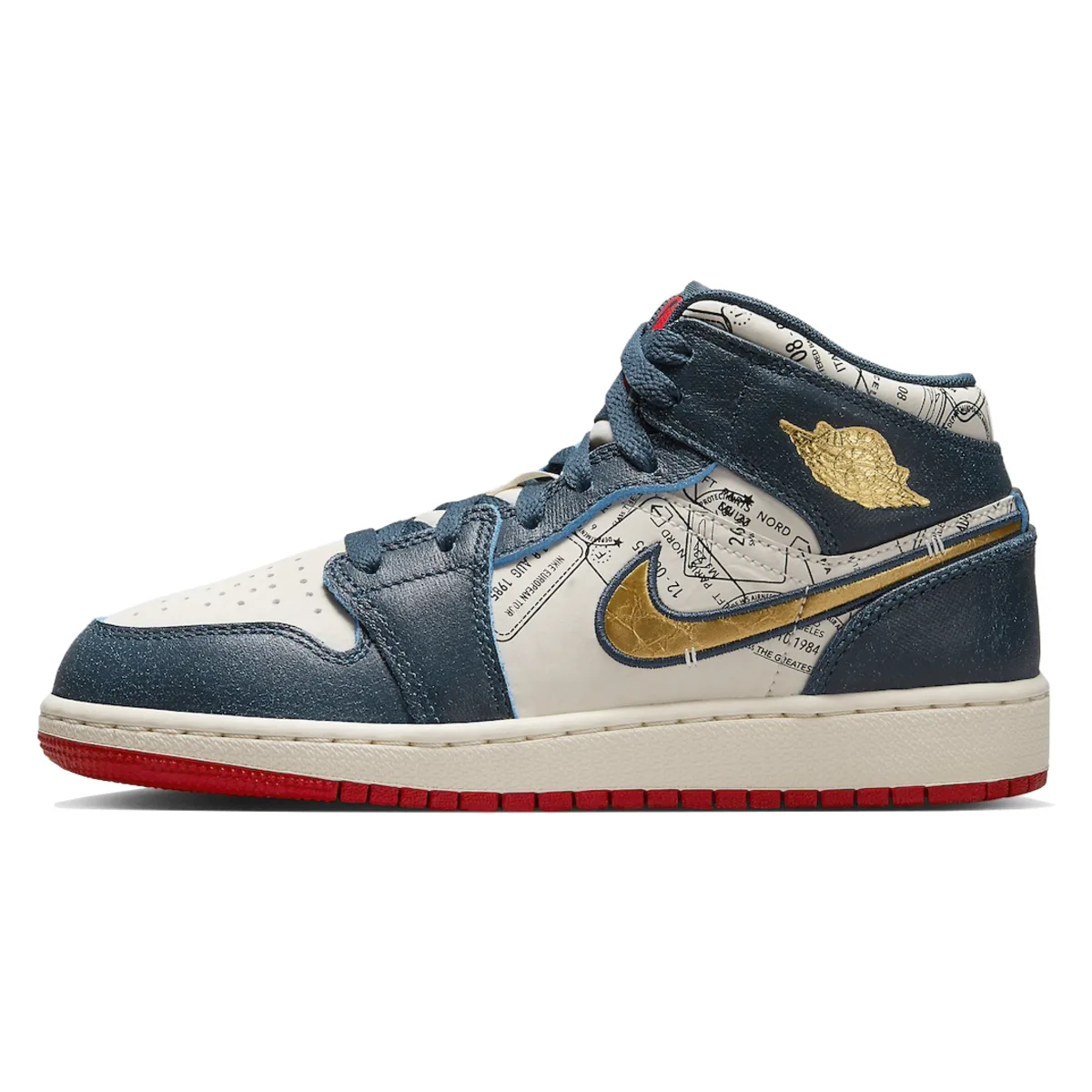 Air Jordan 1 Mid SE GS "Take Flight"