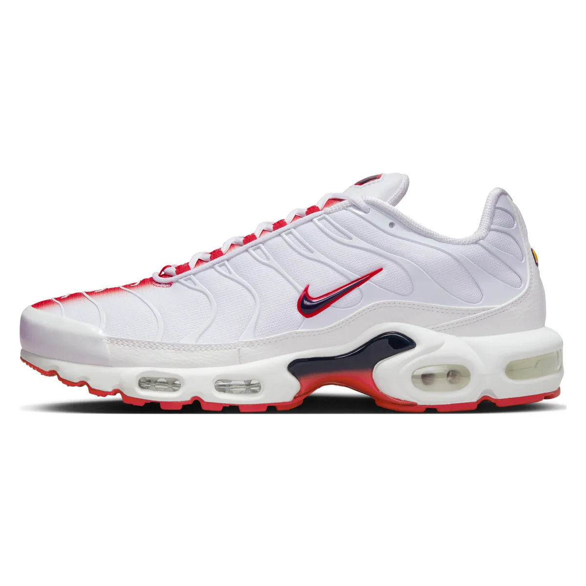 Nike Air Max Plus "White University Red"