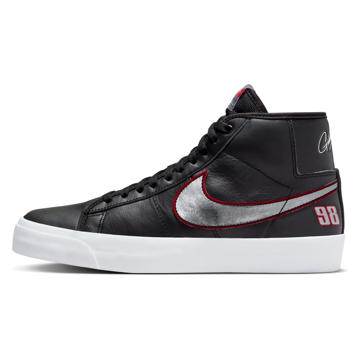 Nike blazer 2024 mid premium Zwart