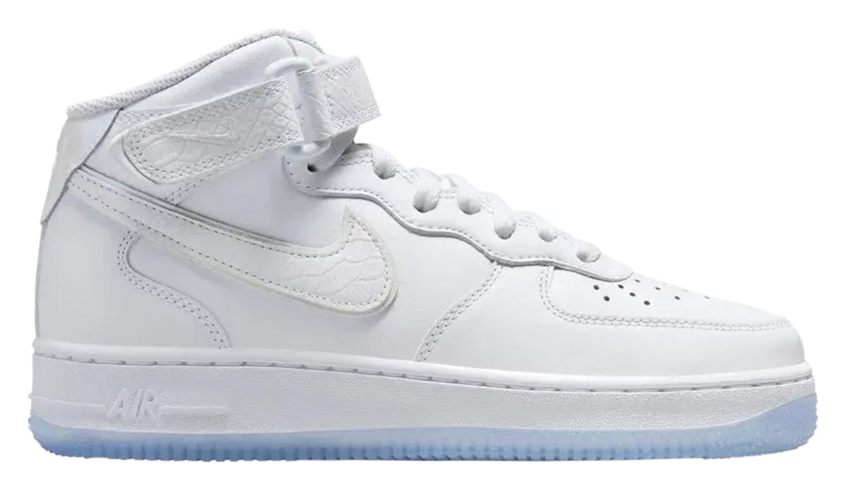 Nike Air Force 1 Mid "White Ice Reptile"