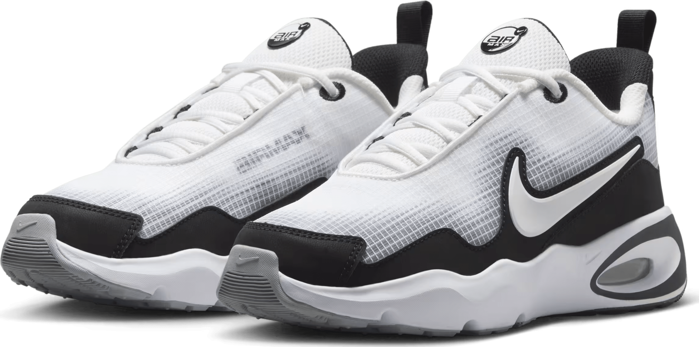 Nike Air Max Nova White Black Wolf Grey (GS)