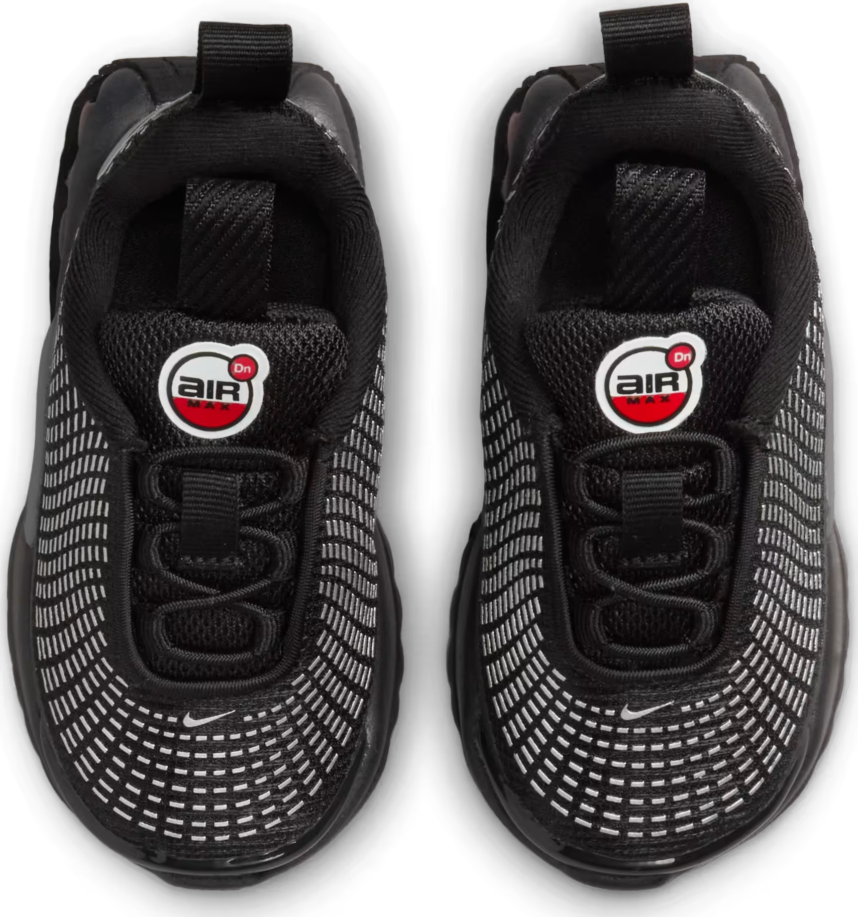 Nike Air Max Dn Black Metallic Silver University Red (TD)