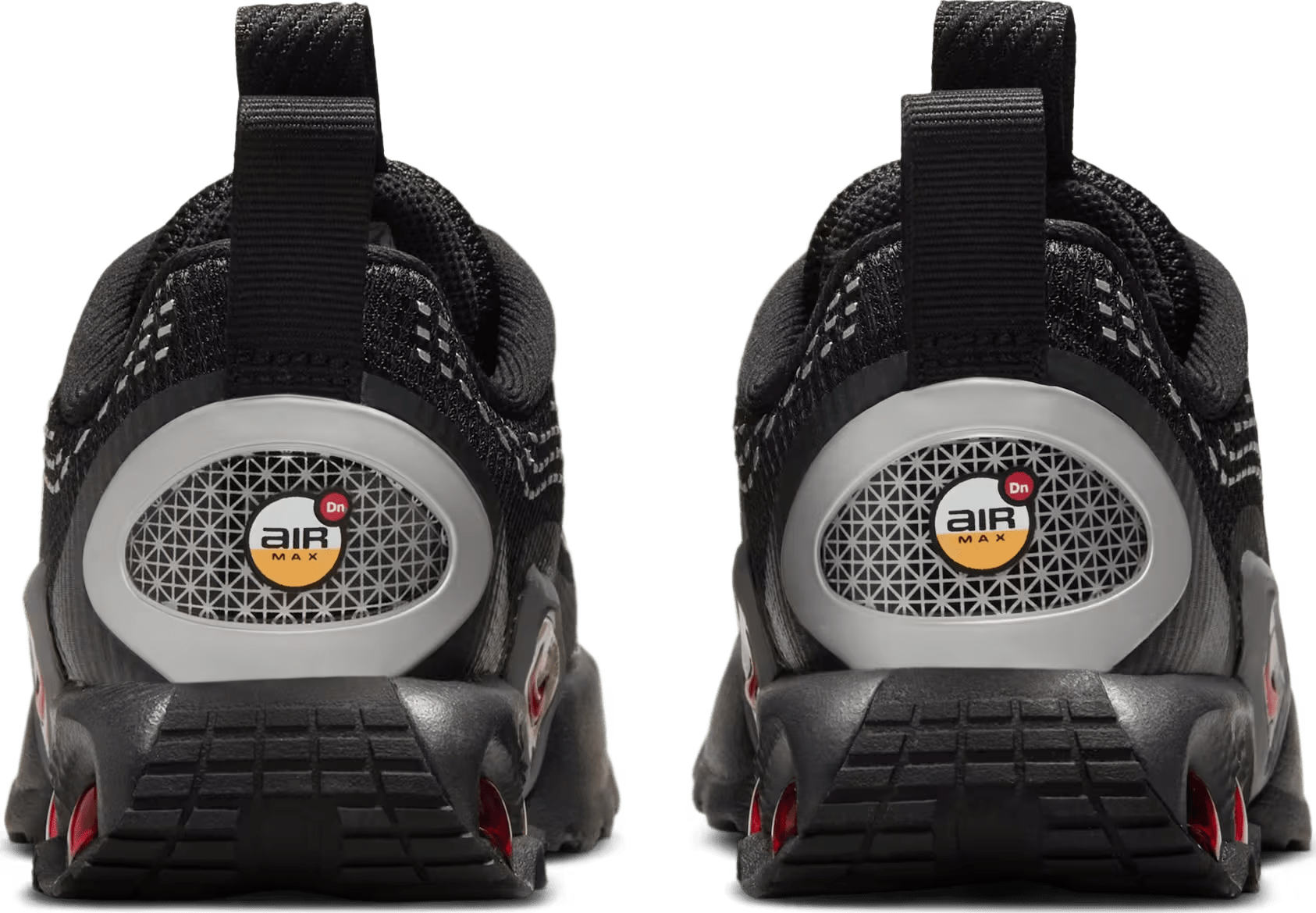 Nike Air Max Dn Black Metallic Silver University Red (TD)