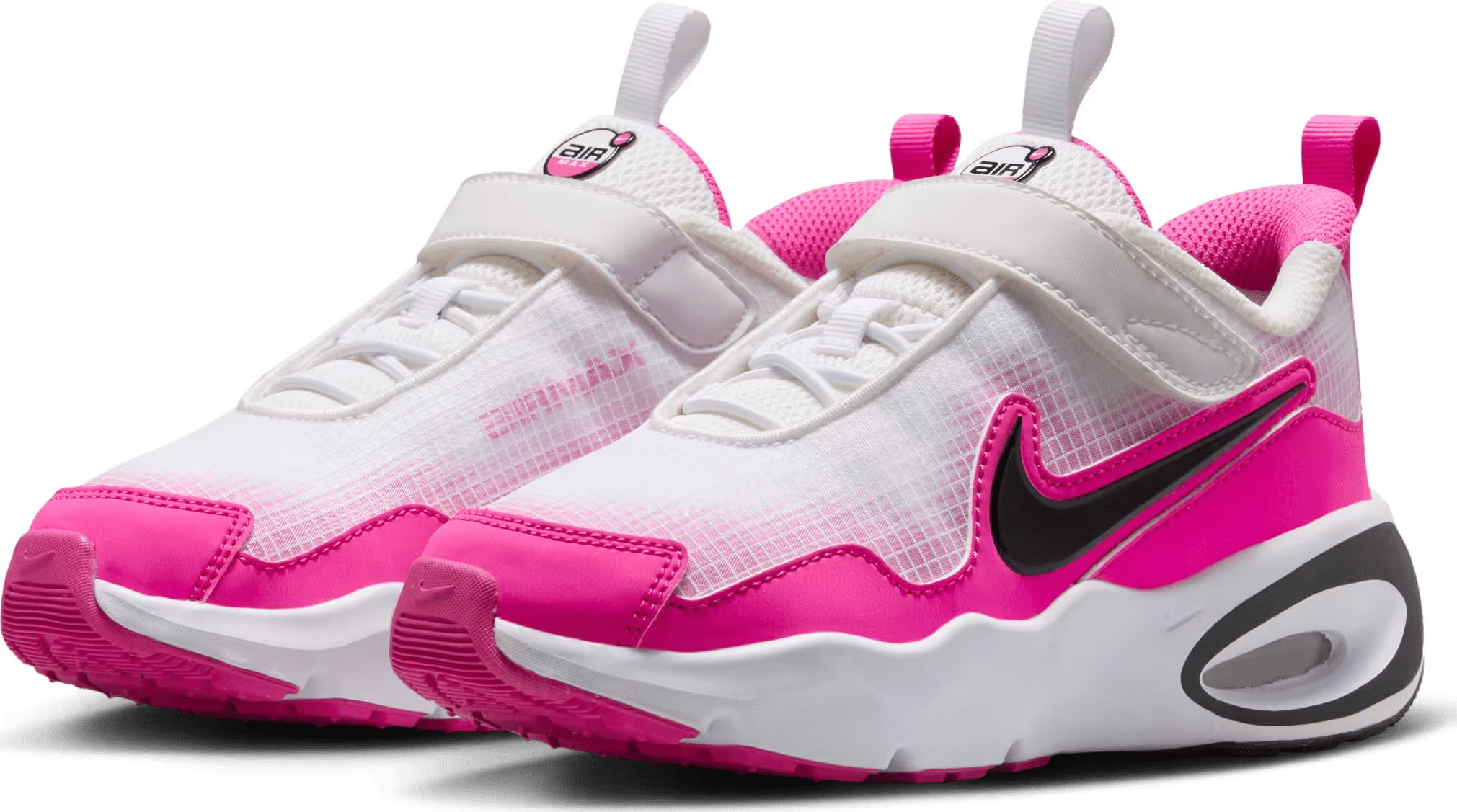Nike Air Max Nova White Laser Fuchsia Black (PS)