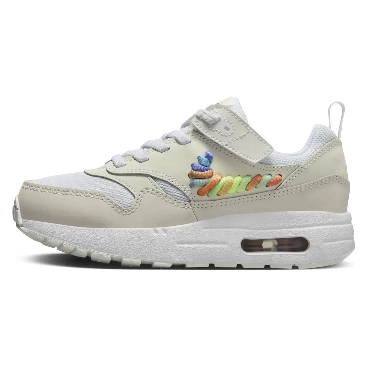 Nike Air Max 1 SE PS EasyOn "Rainbow Swoosh"