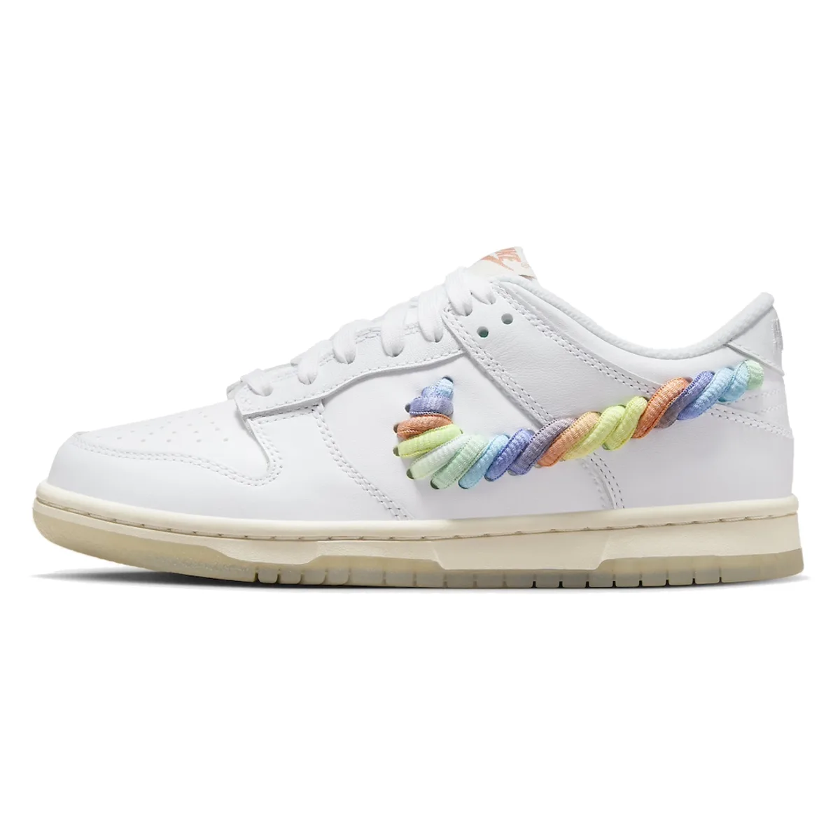 Nike Dunk Low GS "Rainbow Swoosh"