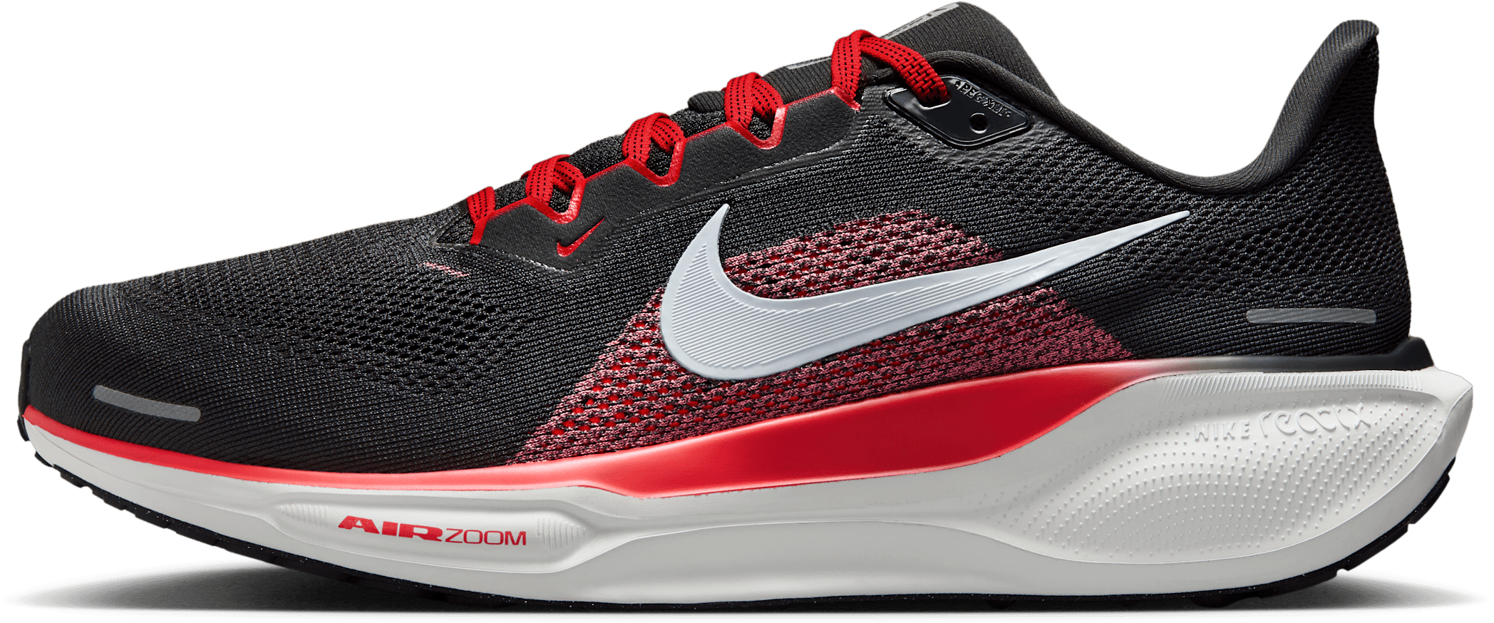 Nike Pegasus 41 Dark Smoke Grey Light Crimson Total Orange Black