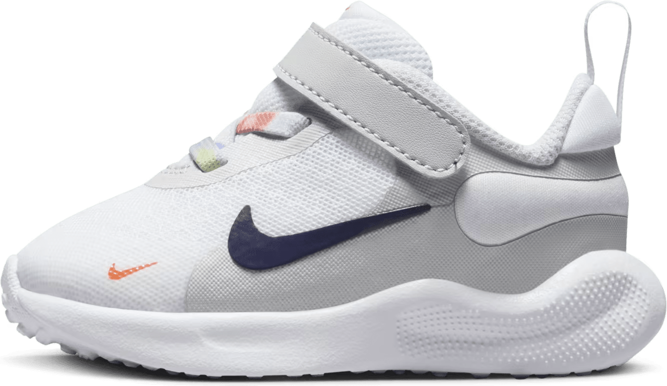 Nike Revolution 7 SE White Photon Dust Vapor Green Midnight Navy (I)