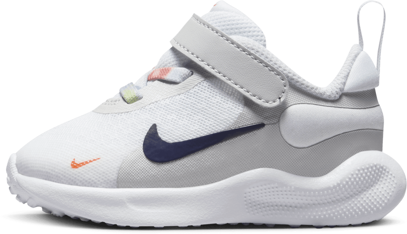 Nike Revolution 7 SE White Photon Dust Vapor Green Midnight Navy (I)