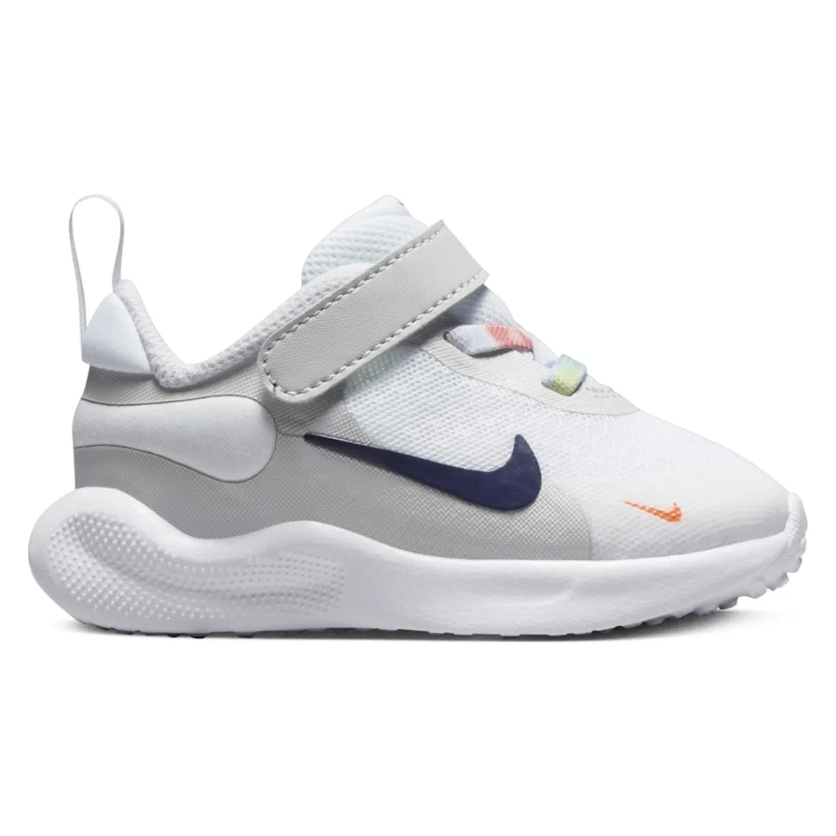 Nike Revolution 7 SE White Photon Dust Vapor Green Midnight Navy (I)