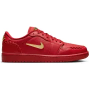 Air Jordan 1 Low Method of Make Wmns "Gym Red/Metallic Gold"