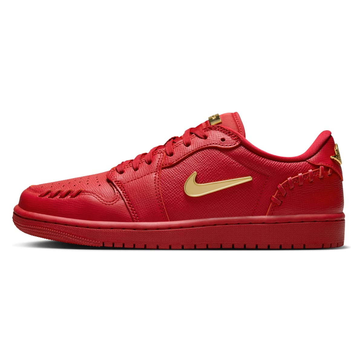Air Jordan 1 Low Method of Make Wmns "Gym Red/Metallic Gold"