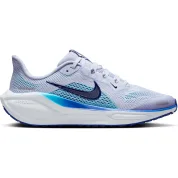 Nike Air Zoom Pegasus 41 Ghost Football Grey Deep Night Blue Void (GS)