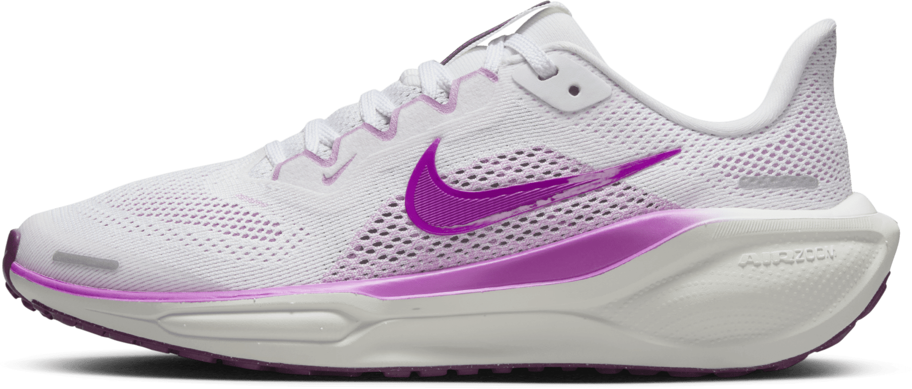 Nike Air Zoom Pegasus 41 White Black Beyond Pink Hyper Violet (GS)