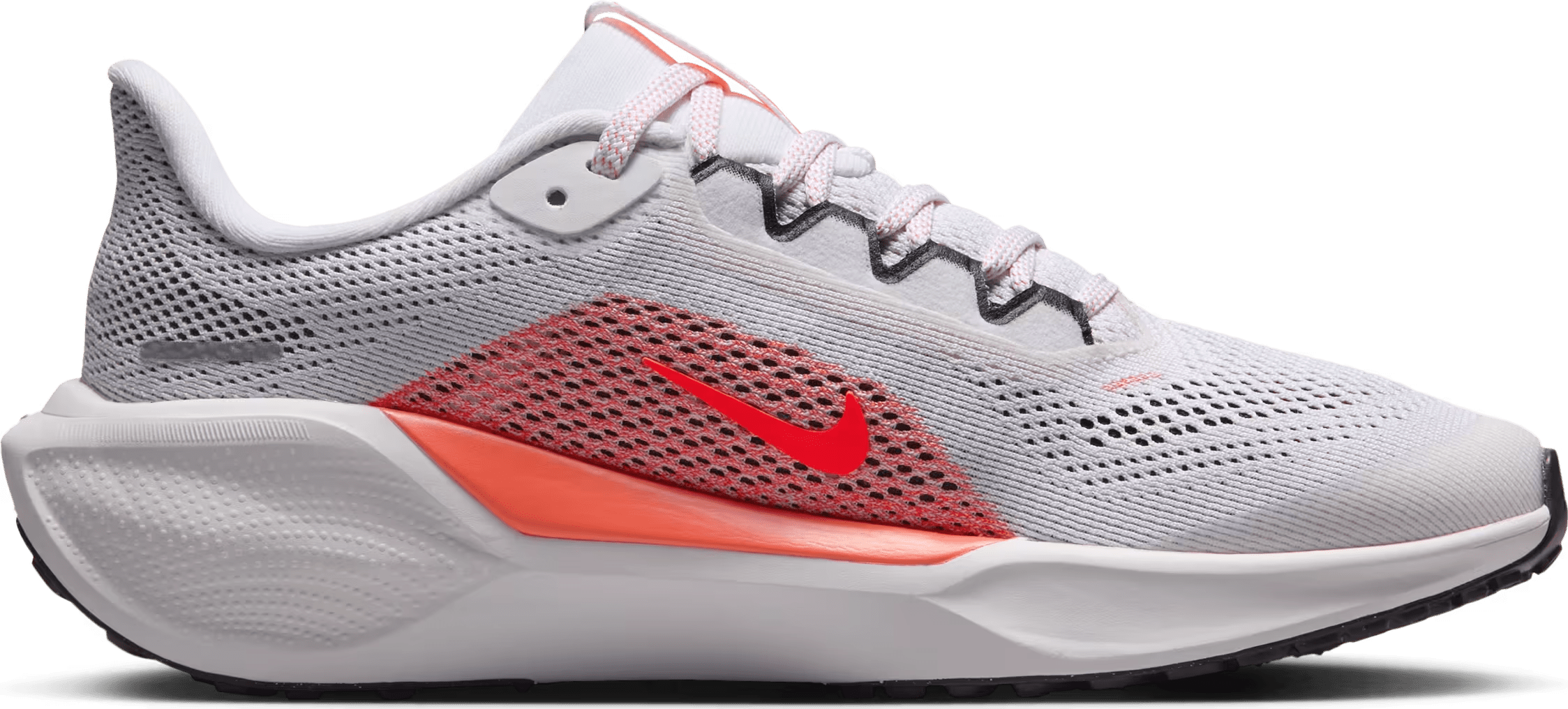 Nike Pegasus 41 White Magic Ember Black Bright Crimson (GS)
