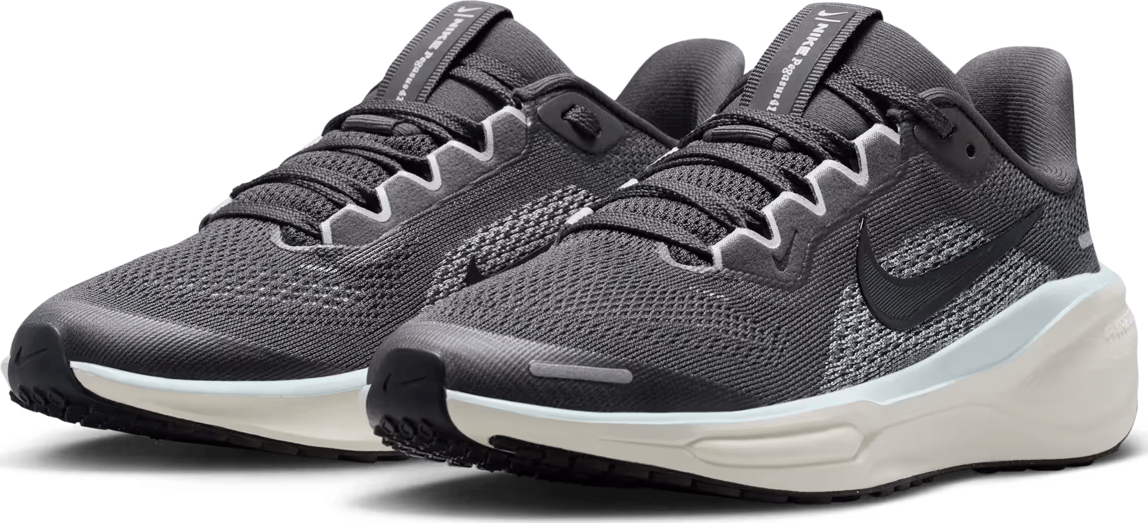 Nike Air Zoom Pegasus 41 Medium Ash Pale Ivory Black (GS)
