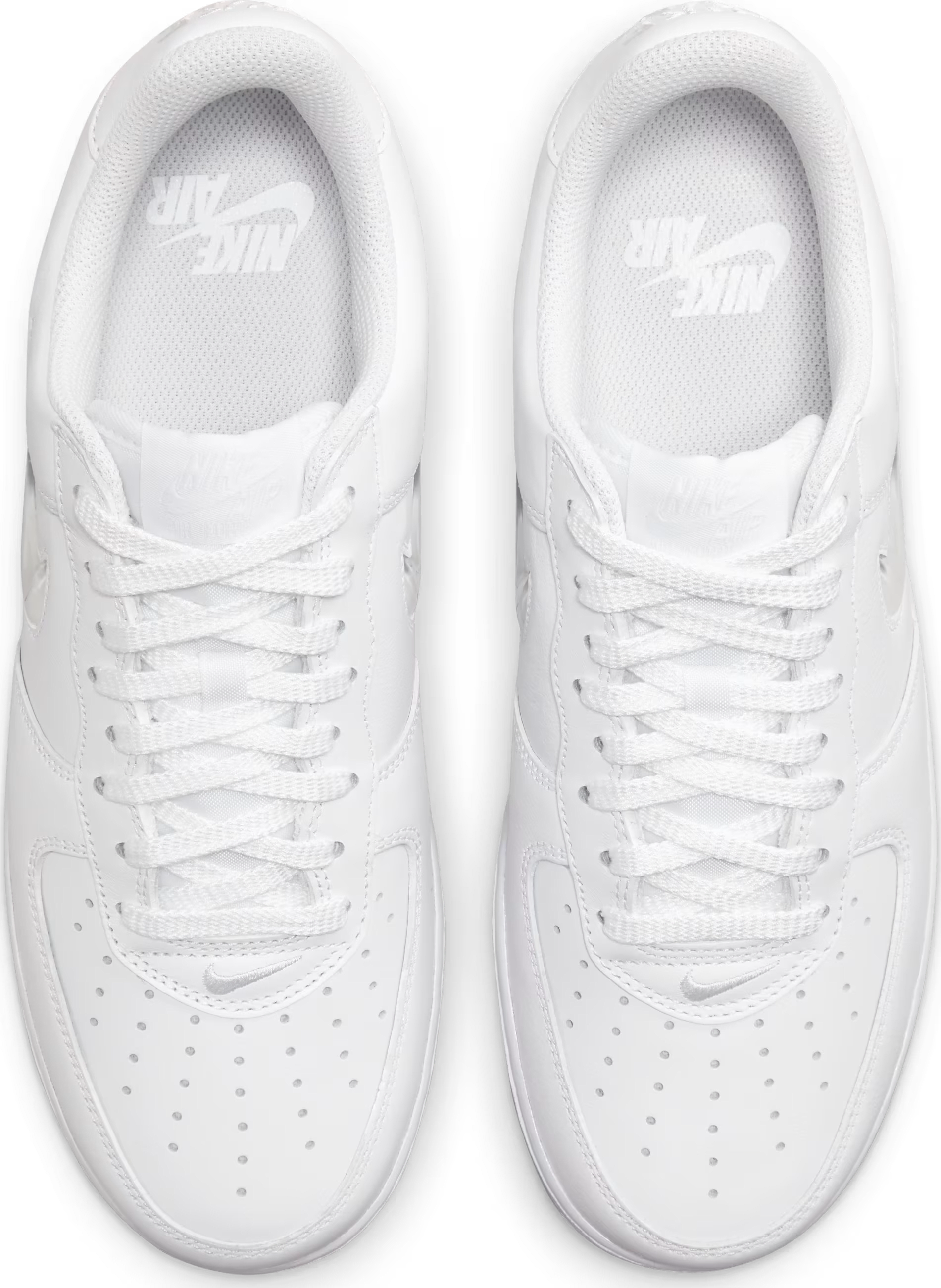 Nike Air Force 1 Low Jewel Triple White "Color Of The Month"