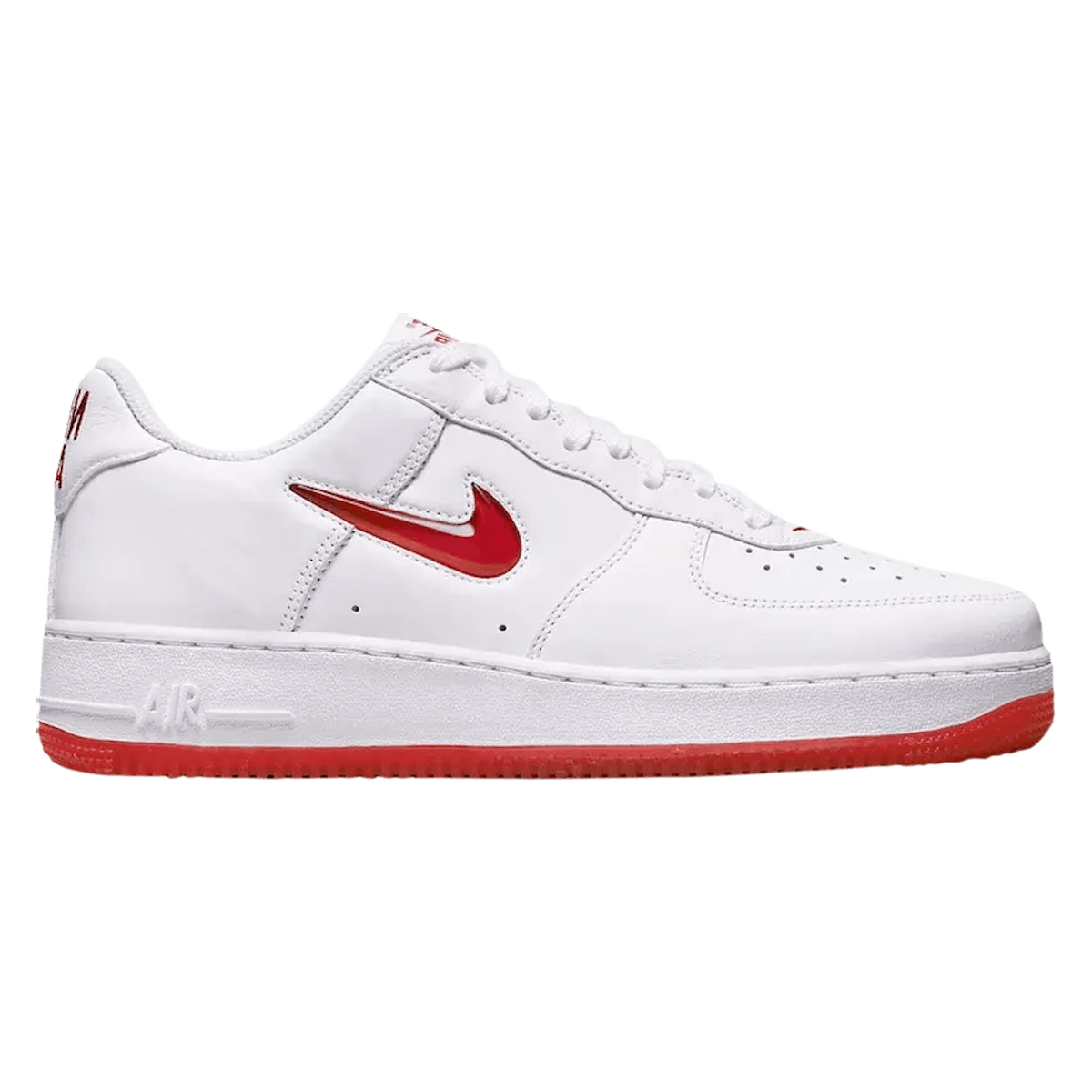 Nike Air Force 1 Jewel Color Of The Month "White University Red"