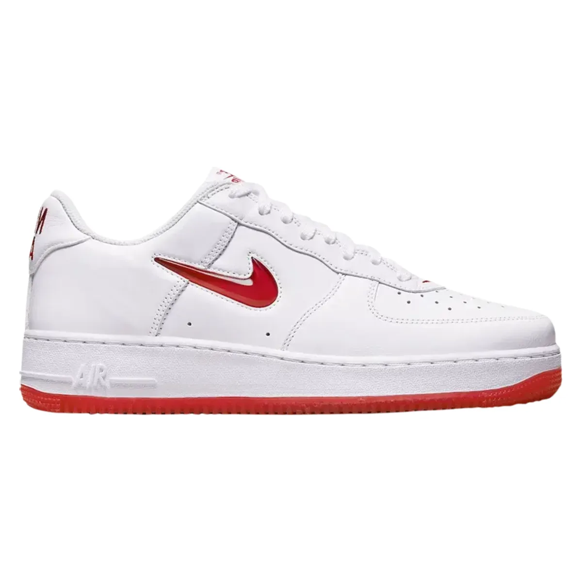 Nike Air Force 1 Jewel Color Of The Month "White University Red"