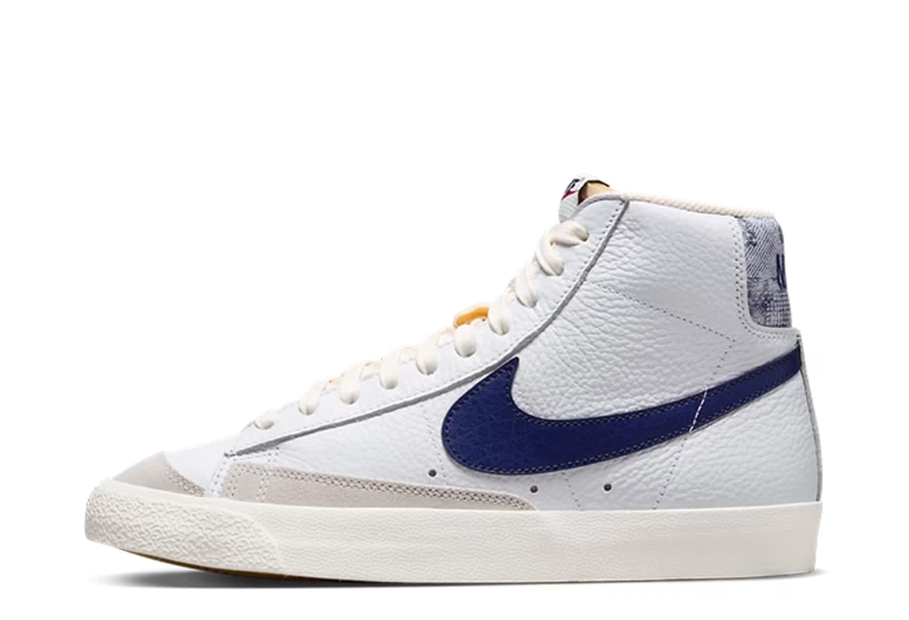 Nike Blazer Mid '77 White Midnight Navy Sail Gym Red
