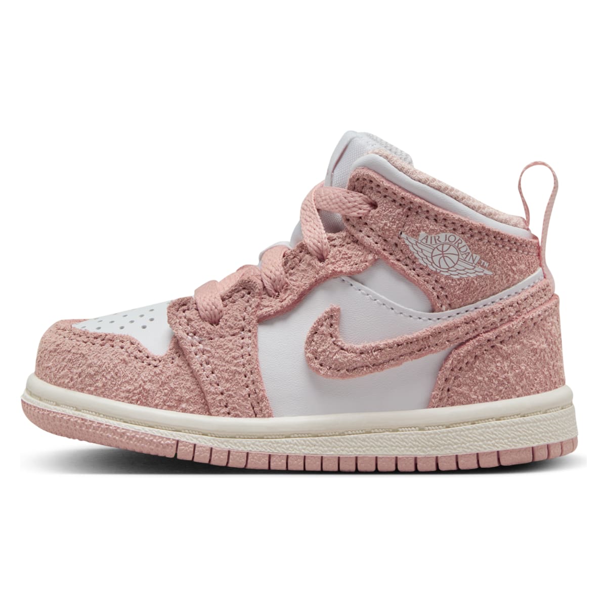 Air Jordan 1 Mid SE TD "Pink Suede"