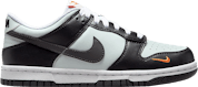 Nike Dunk Low GS Mini Swoosh "Black White"