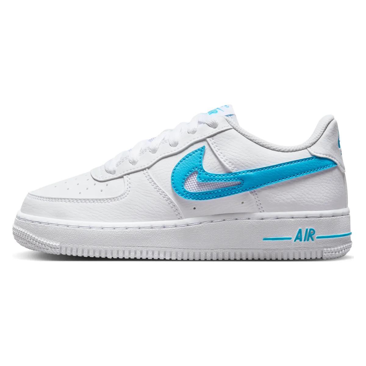 Nike Air Force 1 Low GS "Cut-Out Blue Lightning"