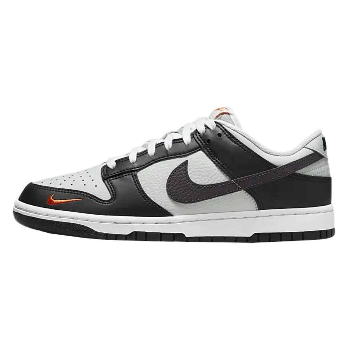 Nike Dunk Low Mini Swoosh "Black White"